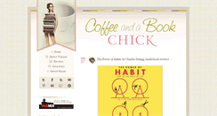 Desktop Screenshot of coffeeandabookchick.com